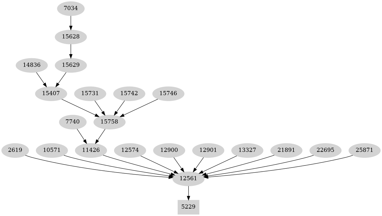 Dependency graph