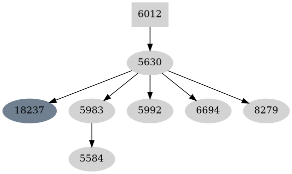 Dependency graph