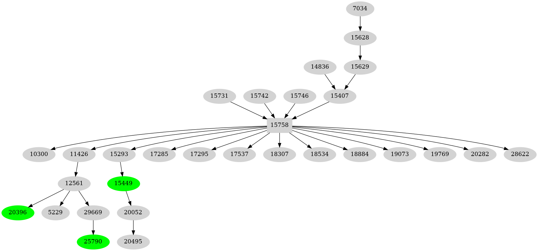 Dependency graph