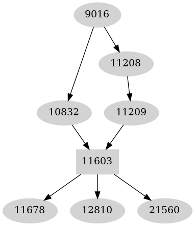 Dependency graph