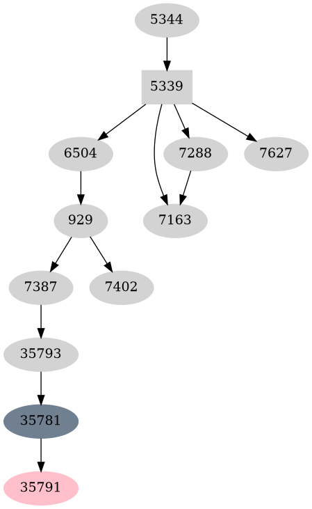 Dependency graph